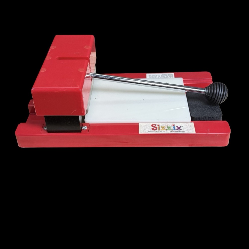 Sizzix Red Original Die Cutter Press Machine Scrapbooking Crafts 12"